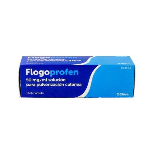 FLOGOPROFEN 50 MG/ML SOLUCION PARA PULVERIZACION CUTANEA 1 FRASCO 100 ML