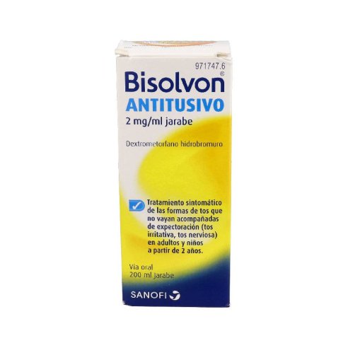 BISOLVON ANTITUSIVO 2 MG/ML JARABE 1 FRASCO 200 ML