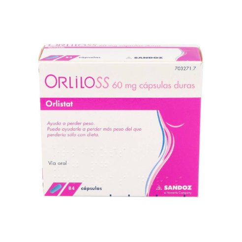 ORLILOSS 60 MG 84 CAPSULAS