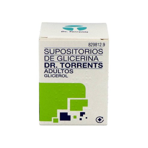 SUPOSITORIOS DE GLICERINA DR. TORRENTS ADULTOS 3,27 G 12 SUPOSITORIOS
