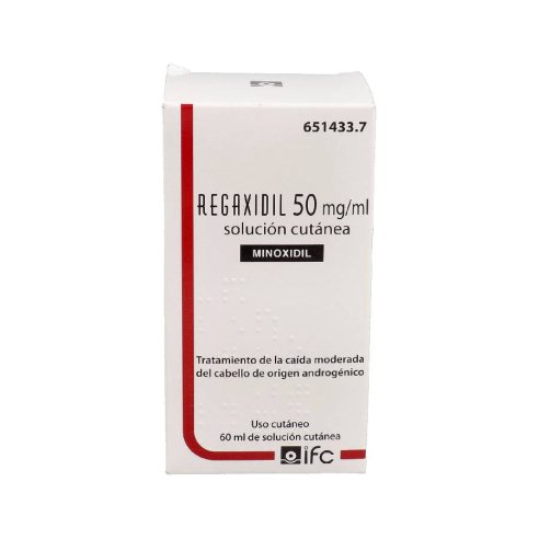 REGAXIDIL 50 MG/ML SOLUCION CUTANEA 1 FRASCO 60 ML