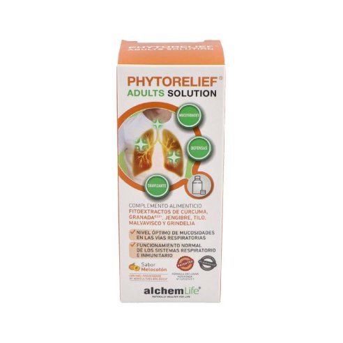PHYTORELIEF ADULTS SOLUTION  1 FRASCO 120 ML SABOR MELOCOTON