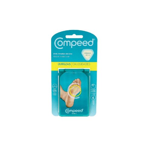 PROTECTOR ADHESIVO HIDROCOLOIDE COMPEED DUREZAS