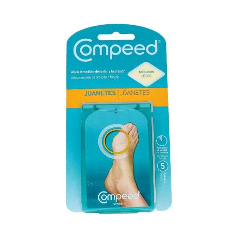 COMPEED PROTECTOR JUANETES HIDROCOLOIDE PROTECTOR ADHESIVO 5 U