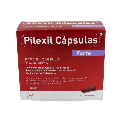 PILEXIL CAPSULAS FORTE CABELLO Y UÑAS  100 CAPS