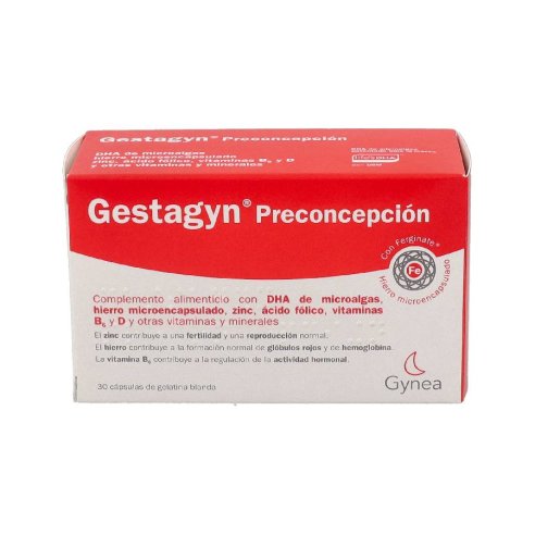 GESTAGYN PRECONCEPCION  30 CAPSULAS