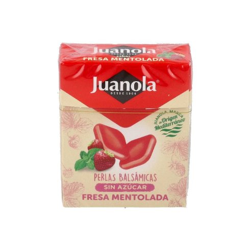 PERLAS JUANOLA  25 G FRESA MENTOLADA