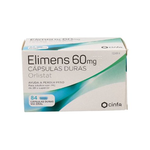 ELIMENS 60 MG 84 CAPSULAS