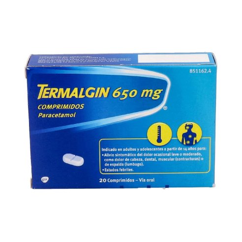 TERMALGIN 650 MG 20 COMPRIMIDOS