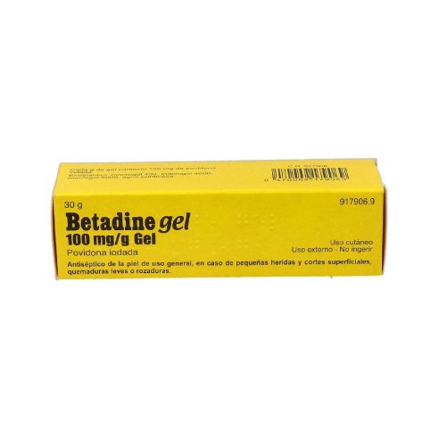 BETADINE 100 MG/G GEL CUTANEO 1 TUBO 30 G