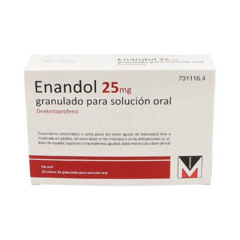 ENANDOL 25 MG 10 SOBRES GRANULADO PARA SOLUCION ORAL