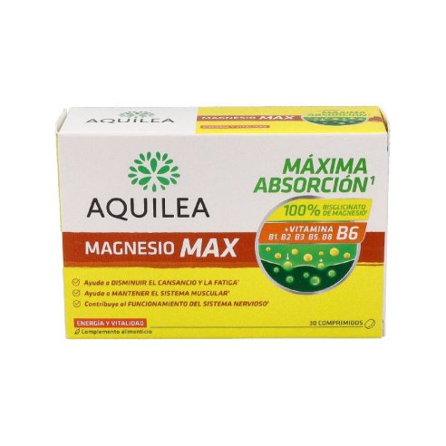 AQUILEA MAGNESIO MAX  30 COMPRIMIDOS